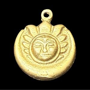 Gold Sun Pendant!